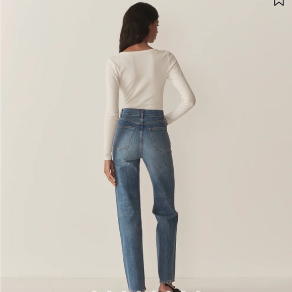 Doen Women's High Rise Jeans - in Vilaine blue - Picture 3 of 11